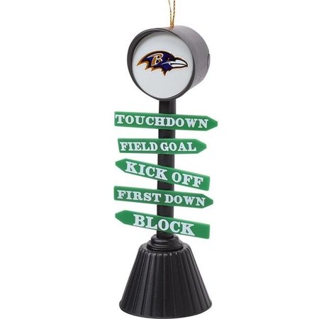 EVERGREEN ENTERPRISES Baltimore Ravens Ornament Fan Crossing Design 841262997